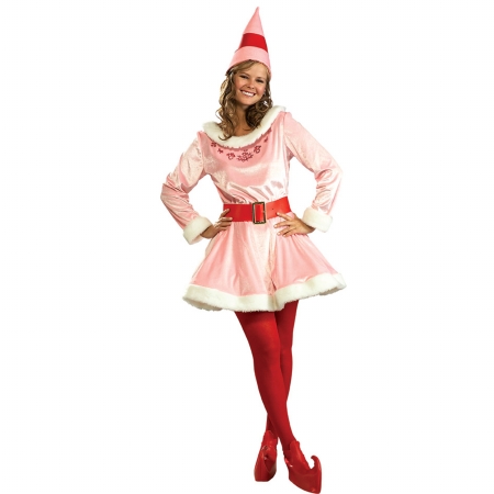 Picture of Rubies  135687 Jovi Elf Deluxe Adult Costume - Pink - Standard One-Size
