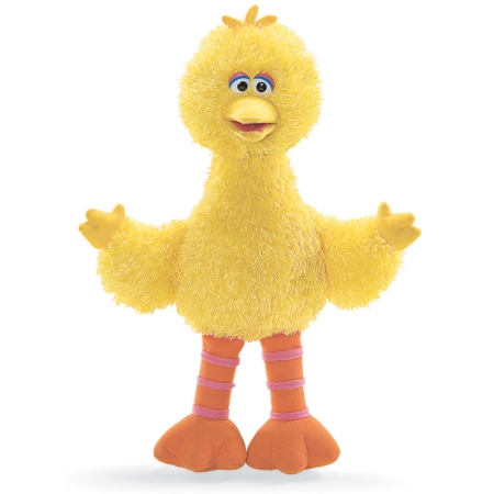 Picture of GUND 221100 7&apos;&apos; Sesame Street Big Bird Beanbag - Yellow