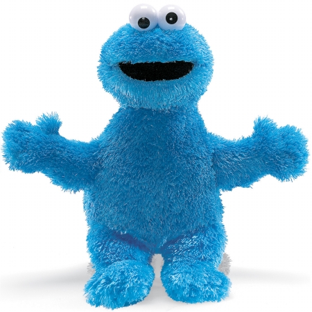 Picture of GUND 221102 Cookie Monster Plush Animal