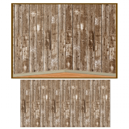 Picture of Beistle 157139 30 ft. Barn Siding Backdrop