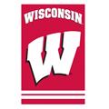Party Animal 208697 Wisconsin Badgers Banner Flag Party Animal 208697 Wisconsin Badgers Banner Flag