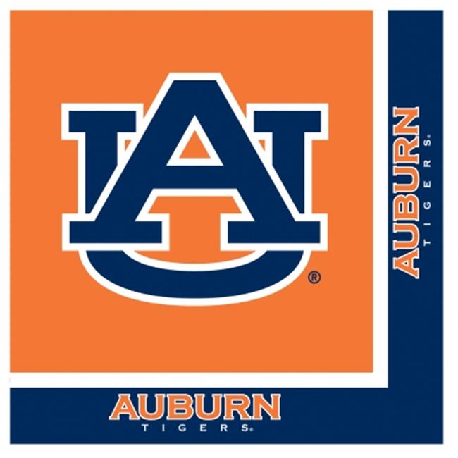Creative Converting 207168 Auburn Tigers Lunch Napkins
