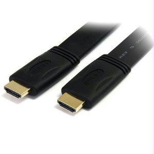 Startech  HDMIMM10FL 10 Ft Flat High Speed Hdmi Cable With Ethernet - Hdmi - M-M