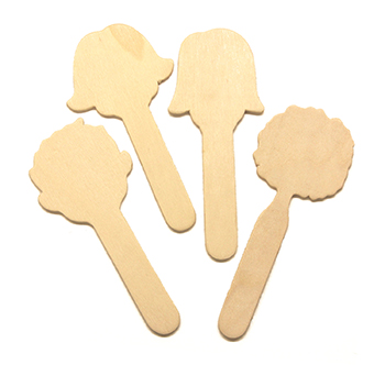 Picture of Chenille Kraft Company CK-3621 Wood Craft Sticks Faces