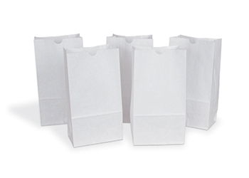 Picture of Pacon Corporation PAC72005 White Rainbow Bags 50Pk