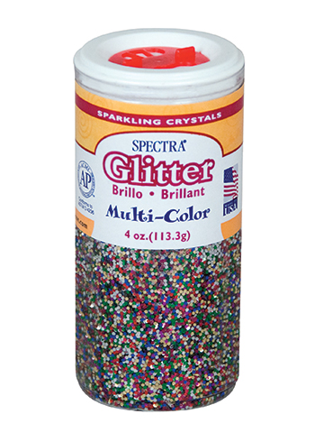 Picture of Pacon Corporation PAC91690 Spectra Glitter 4Oz Multi Sparkling Crystals