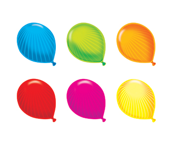 Picture of Trend Enterprises Inc. T-10884 Party Balloons Mini Accents Variety Pack