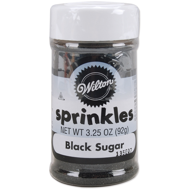 Picture of Wilton W710-7-62 Sugar Sprinkles 3.25 Ounces-Black