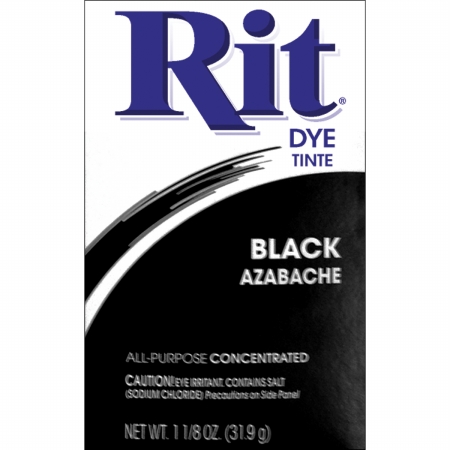 Picture of Rit Dye 15-Mar 4 x 2.54 x 0.8 Rit Dye Powder - Black