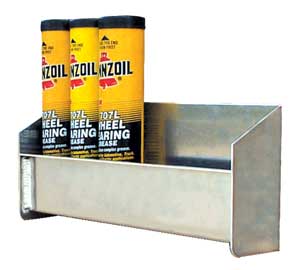 Six Unit Grease Cartridge Shelf