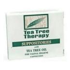 Picture of Tea Tree Therapy 74400 Tea Tree Therapy Tea Tree Suppositories -1x6 Pk