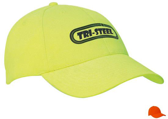 3022OR Luminescent Safety Cap - Orange