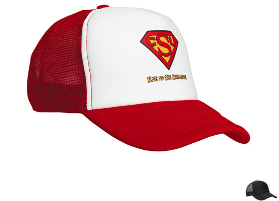3803BL Truckers Mesh Cap - Black