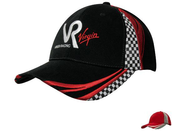 4083RE-WH Specialty Cap Designs - Red-White