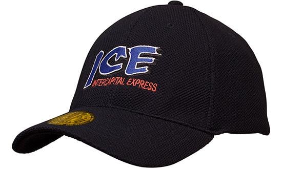 4090BL58 Medium-Large Mesh Dream Fit Cap - Black