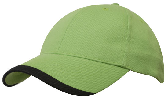 4164GRN-BL Contour Trim Cap - Green-Black
