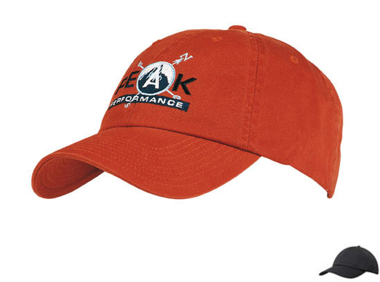 4168CH Washed Chino Twill Cap - Charcoal