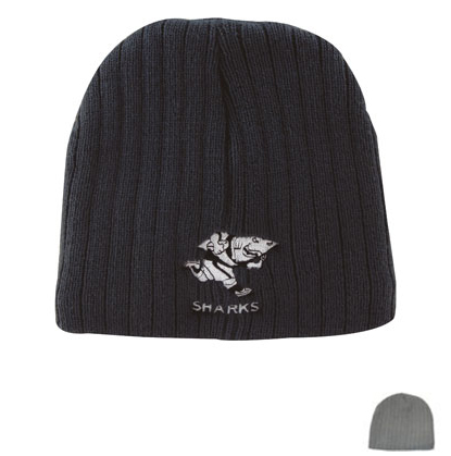 4189CH Cable Knit Beanie Cap - Charcoal