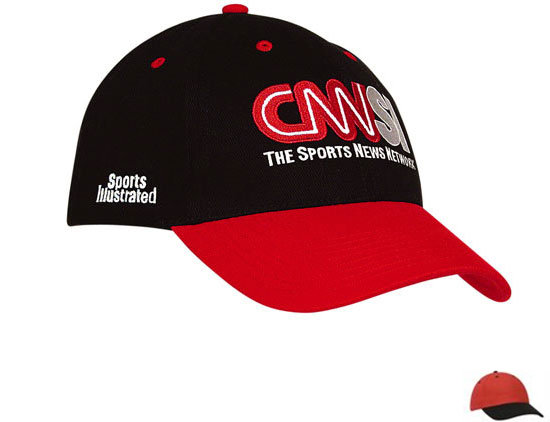 4199RE-BL Standard Cap - Red-Black