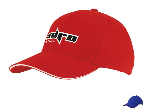 4210RO-RE Sandwich Trim Cap - Royal-Red