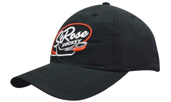 4211BL All Weather Microfiber Cap - Black