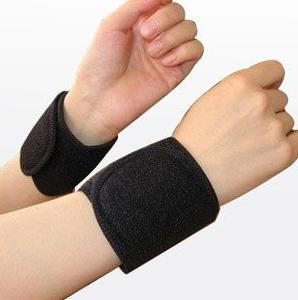 Picture of Infraredcare 81004 Self Heat Tourmaline Wrist Brace-pair