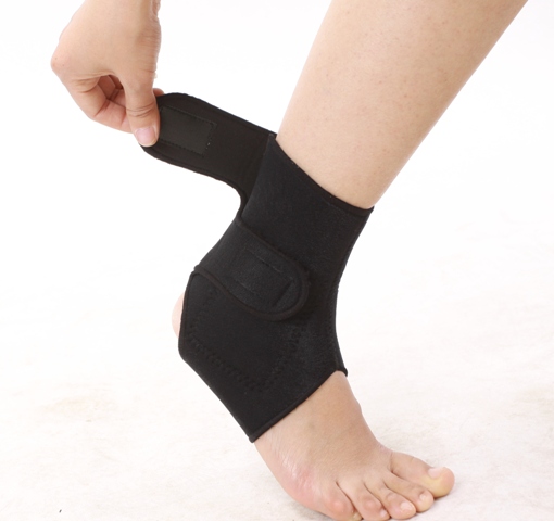 Picture of Infraredcare 81006 Self Heat Tourmaline Ankle Brace-pair