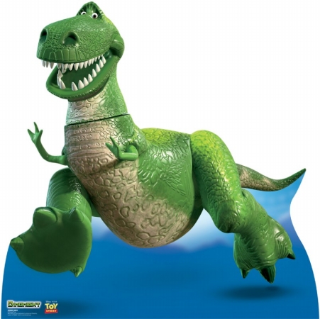 Picture of Advanced Graphics 1250 49 in. x 49 in. Rex - Disney-Pixar Toy Story Dinomight Lifesize Standup Poster