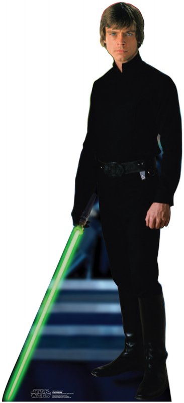 Picture of Advanced Graphics 1291 70 in. x 31 in. Luke Skywalker Cardboard Standee Standup Cutout Star Wars