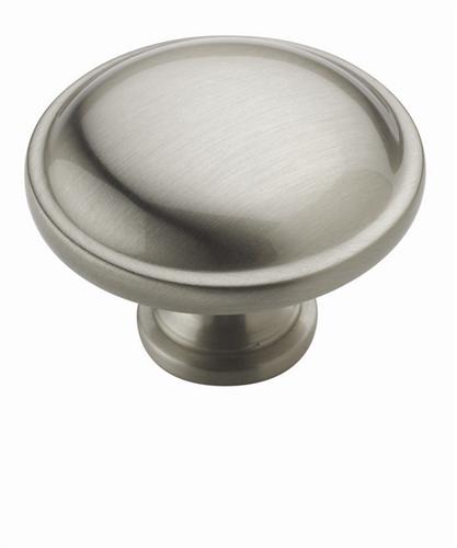 Oversized Hint of Heritage Knob - Satin Nickel