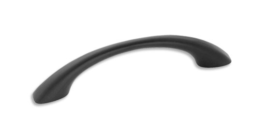 Amerock BP53003FB Allison Value Hardware 96mm Pull - Flat Black