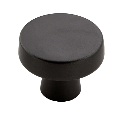 Blackrock Round Knob - Black Bronze