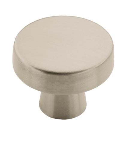 Blackrock Round Knob - Satin Nickel