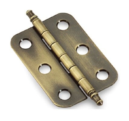 Amerock BP2355AE Trim Non-Closing Butt Hinge - Antique Brass