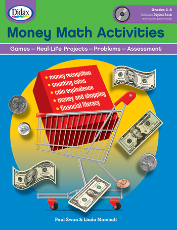 Didax DD-211339 Money Math Activities Gr 3-6