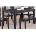 Wooden Imports Furniture DU-T-BLK Dudley Rectangular Dining Table - Black Wooden Imports Furniture DU-T-BLK Dudley Rectangular Dining Table - Black