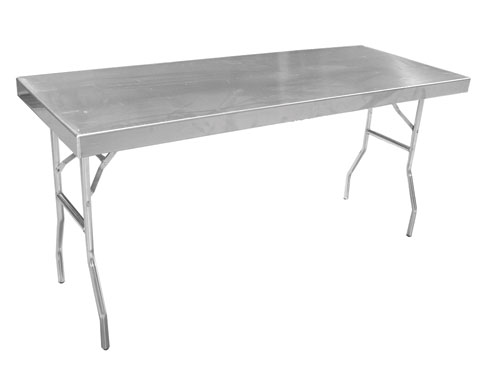 Small Aluminum Work Table