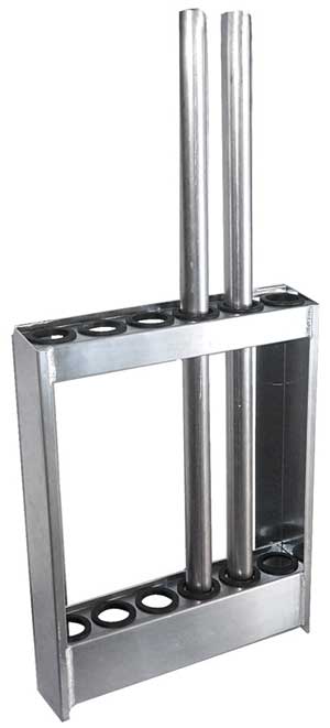 Karting Axle Rack - Black - 6 Axle Capacity