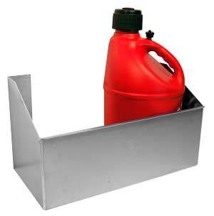 23"L x 13"H Trailer Fuel 2 Jug Rack