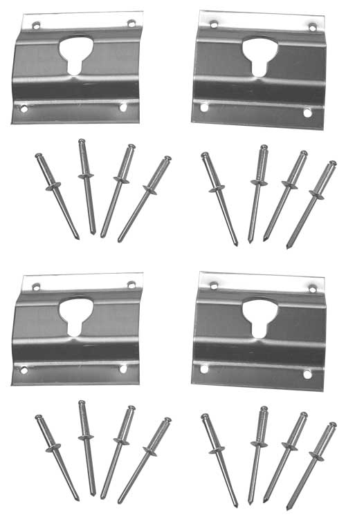 Storage Brackets - Set of 4