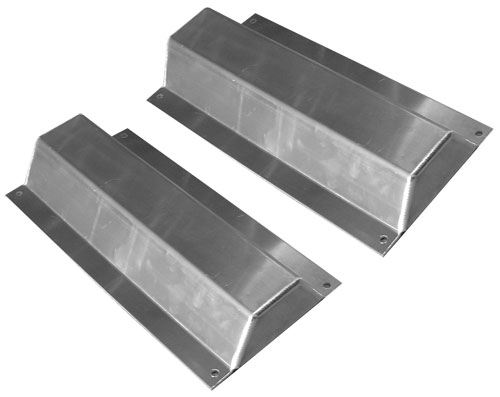 2" Aluminum Dual Ramp Risers - Natural
