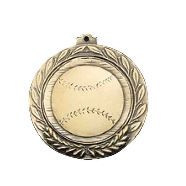 BASEBALL GENERAL MEDALLION with RIBBON - Pack of 100