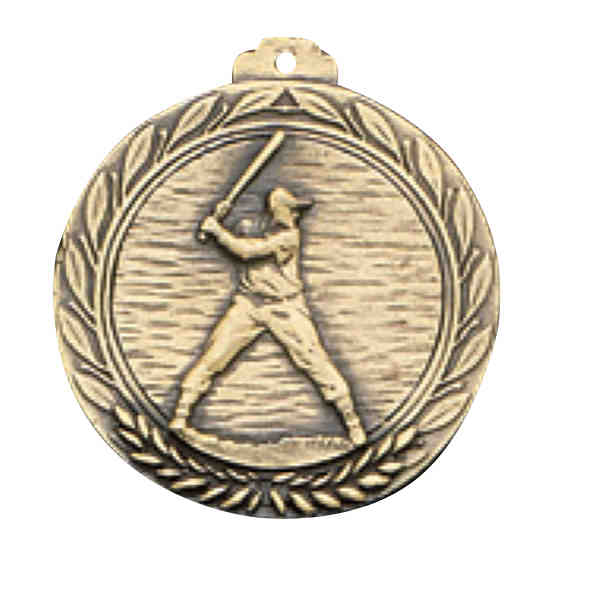 ABSEM1 BASEBALL MALE MEDALLION with RIBBON - Pack of 100