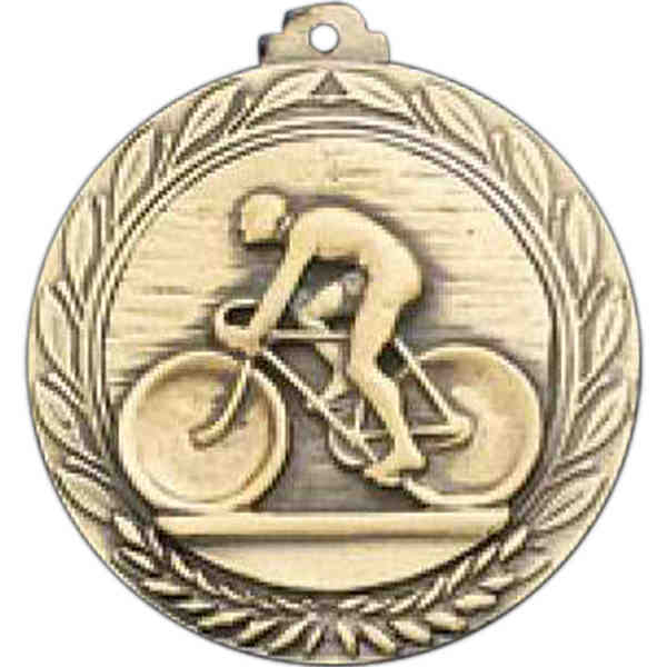 BIKE MEDALLION with RIBBON - Pack of 100