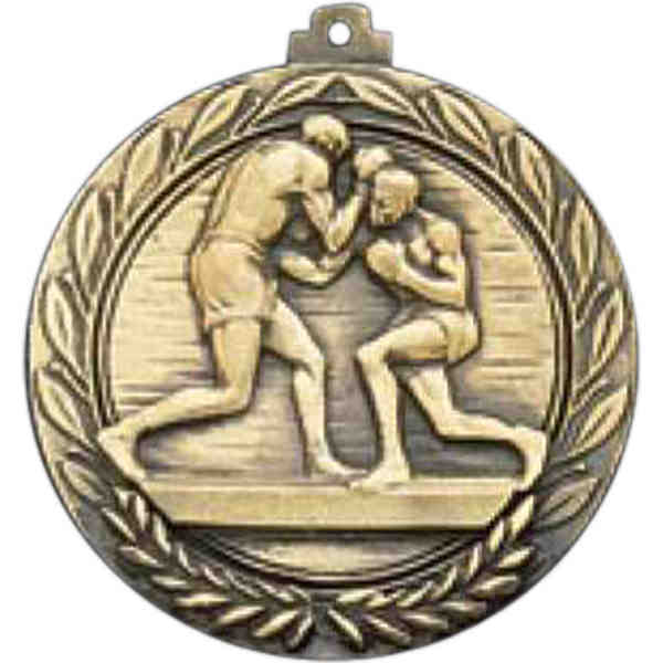 BOXING 2 MEDALLION with RIBBON - Pack of 100