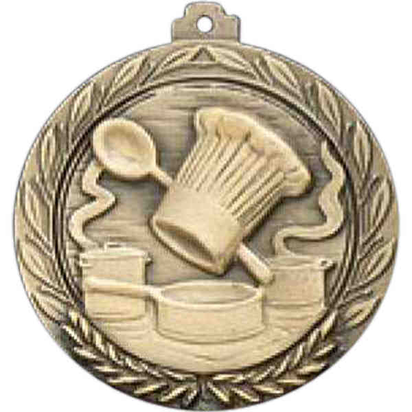 CULINARY ARTS MEDALLION with RIBBON - Pack of 100