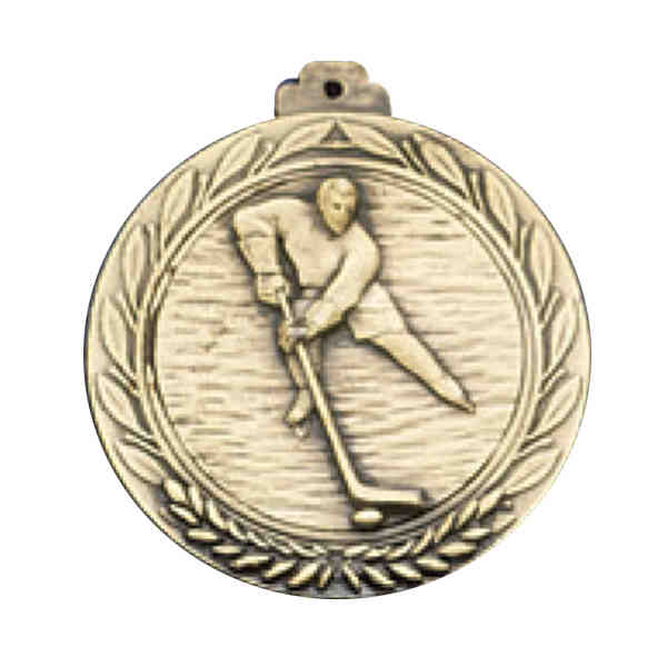 Hockey Medallion with Ribbon - Pack of 100