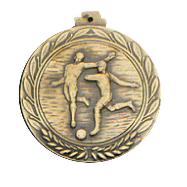 SOCCER GENERAL MEDALLION with RIBBON - Pack of 100