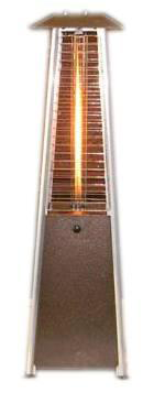 Picture of AZ Patio Heaters HLDS032-GTTHG Portablebronze Glass Tube Tabletop Heater
