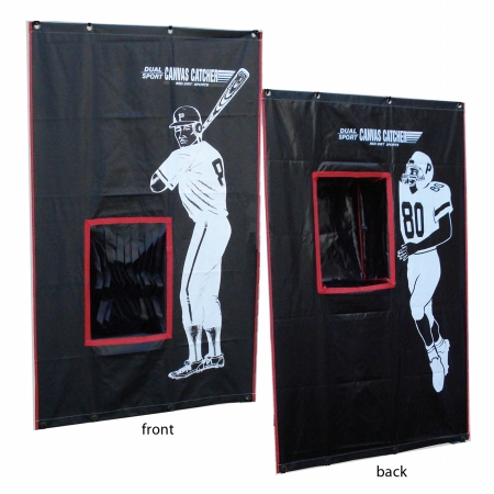 Picture of Cimarron Sports CM-2SPCBSF Two Sport Catcher Vinyl Backstop with Frame